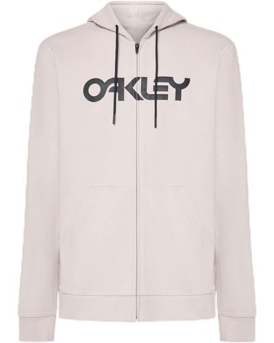 Oakley Teddy Full Zip Hoddie Sweatshirt - Pink