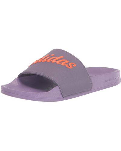 adidas Adilette Shower Slide Sandal - Black