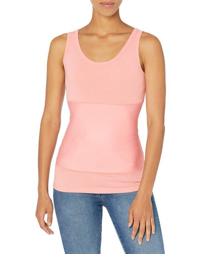 Yummie Boyfriend 3-panel Shaping Tank - Pink