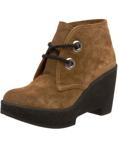 Robert Clergerie Clay Ankle Boot,pepper Tam,8 M Us - Brown