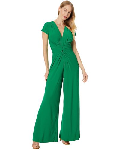 Vince Camuto Ity Twist Jumpsuit - Green