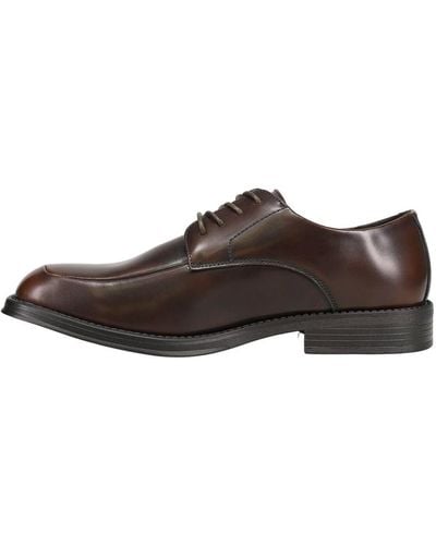 Kenneth Cole Reaction Nevin Lace Up Oxford Shoes - Brown