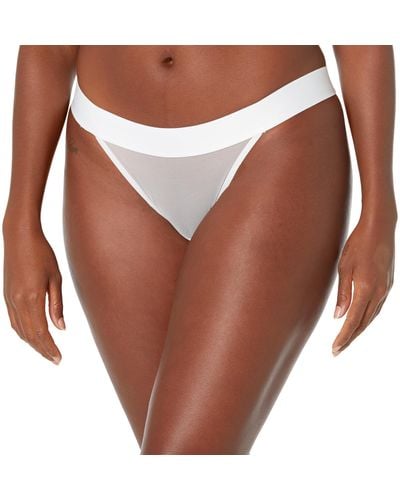 DKNY Sheers Bikini - White