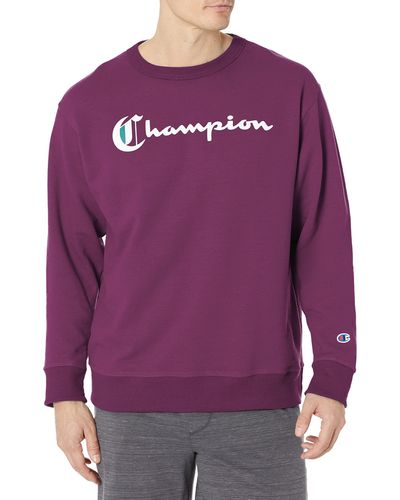 Champion Crewneck - Purple