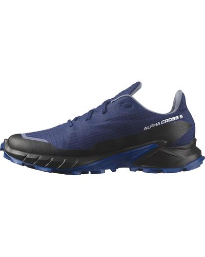 Salomon Alphacross 5 Gtx Hiking Shoe - Blue