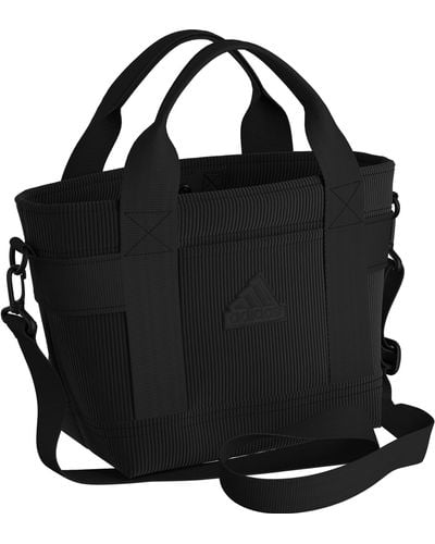 adidas Corduroy Mini Tote Bag - Black