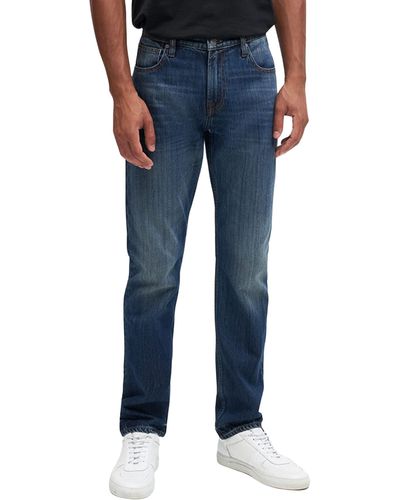 7 For All Mankind Jeans For Regular Fit Straight Leg - Blue