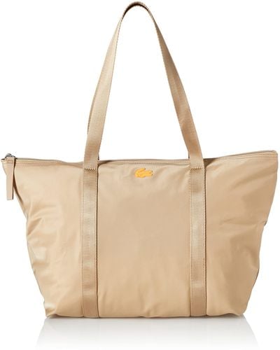 Lacoste Jeanne Large Shopping Bag - Natural