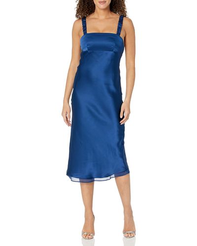 Amanda Uprichard Hayley Dress - Blue