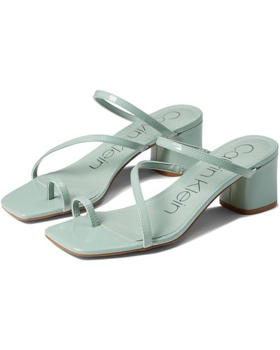 Calvin Klein Belma Heeled Sandal - Green