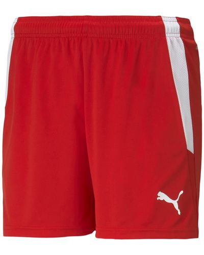 PUMA Teamliga Football Shorts - Red
