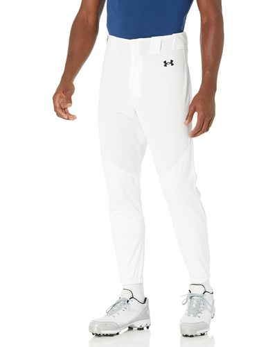 Under Armour Standard Utility Baseball Pant Closed 22, - White