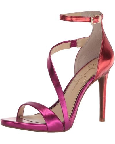 Jessica Simpson Rayli Ankle Strap Heeled Sandal - Pink