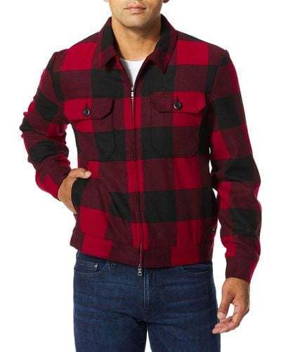AG Jeans Axle Shop Jacket - Red