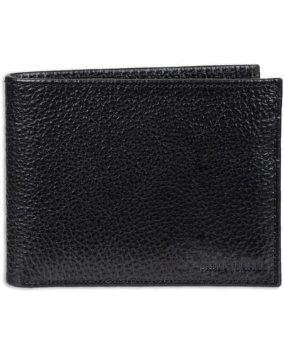Cole Haan Rfid Leather Billfold Wallet - Black
