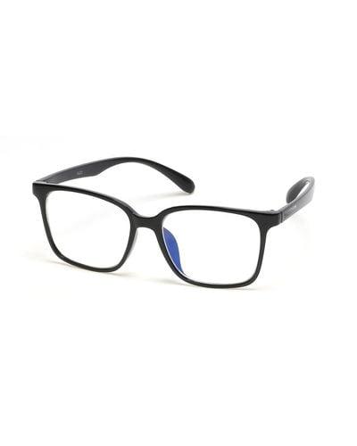 Kenneth Cole Reaction Unisex Adult Kc1503-b Blue Light Blocking Eyewear Frames - Black