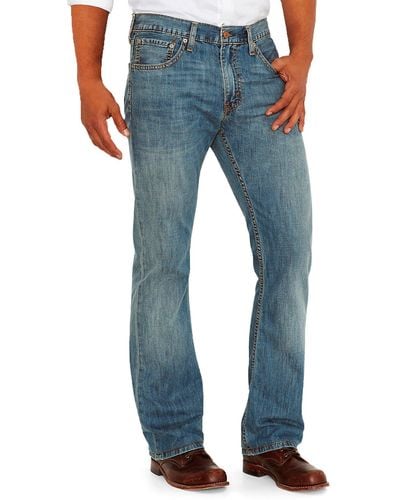 Levi's 527 Slim Bootcut Fit Jeans - Blue