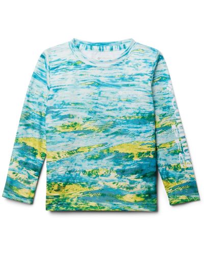 Columbia Super Terminal TackleTM Long Sleeve Camicie-Athletic - Blu