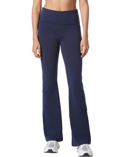 Andrew Marc Pull On Yoga Pant - Blue