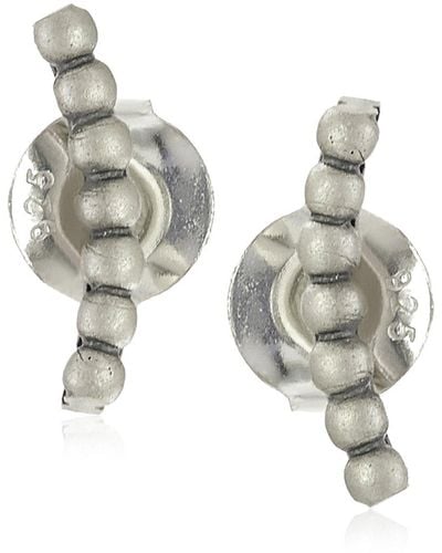 Satya Jewelry Silver Climbers Earrings - Metallic