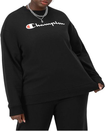 Champion Crewneck - Black