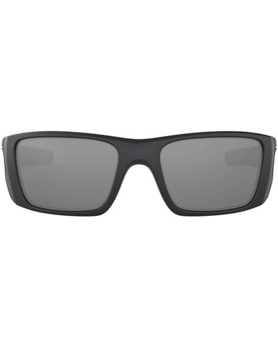 Oakley Mod. 9013 Sun Frogskins 24-420 55 Rectangular Sunglasses 55, Matte Carbon/black Iridium