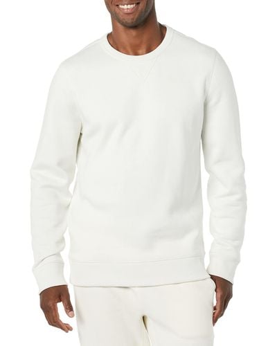 Goodthreads Crewneck Washed Fleece Sweatshirt - White