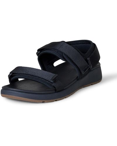 Amazon Essentials Verstellbare Sandale mit DREI Riemen - Blau