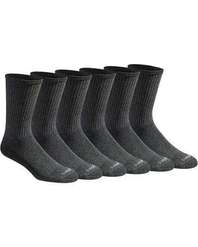 Dickies Dri-tech Essential Moisture Control Crew Socks Multipack - Black