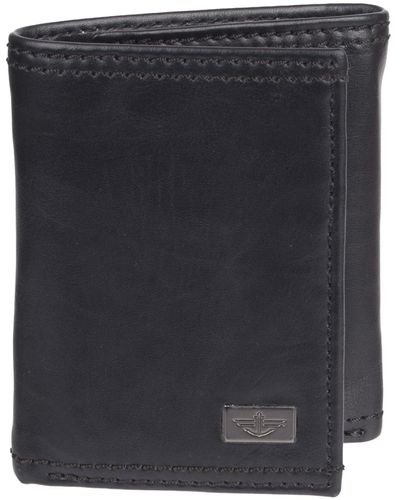 Dockers Compact Trifold Wallet - Black