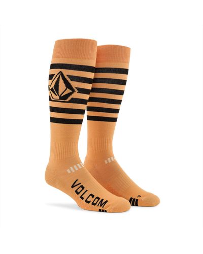 Volcom Kootney Sock Gold Small/medium - Brown