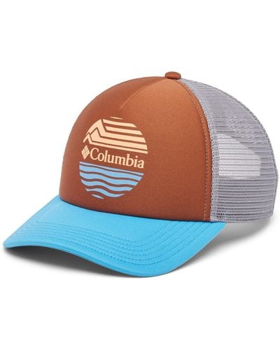 Columbia 's Camp Break Foam Trucker Cap - Blue