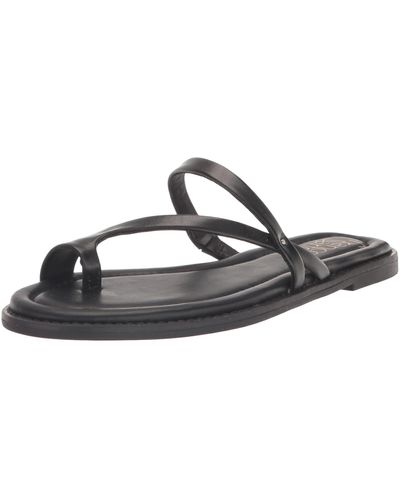 Franco Sarto S Jeniro Strapy Sandal Black 5.5 M