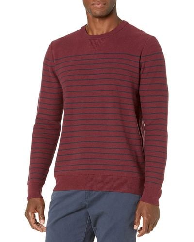 Goodthreads Soft Cotton Crewneck Sweater - Red