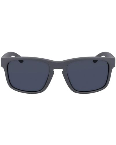 Nautica N2247s Polarized Rectangular Sunglasses - Black