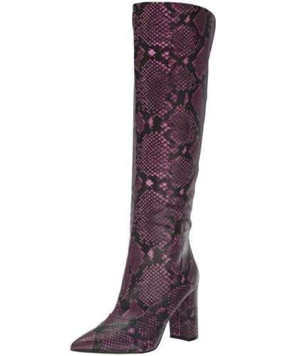 Guess Ladie Knee High Boots - Purple