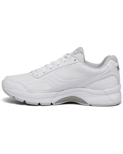 Saucony Omni Wlk Walking Shoes - White
