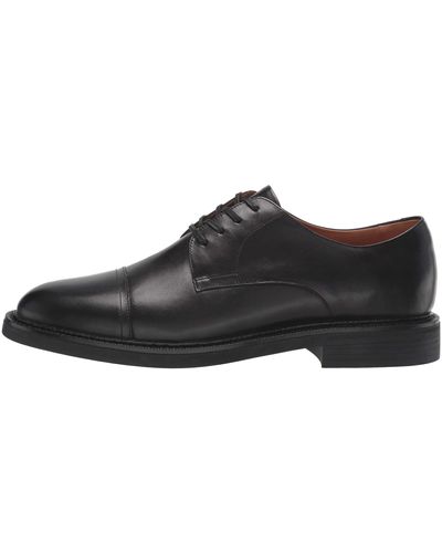 Polo Ralph Lauren Asher Cap-toe Derby Shoes - Black