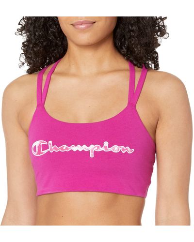 Champion The Authentic Strappy Sports Bra - Pink