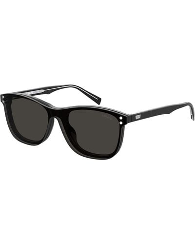 Levi's Lv 5013/cs Rectangular Sunglasses - Black