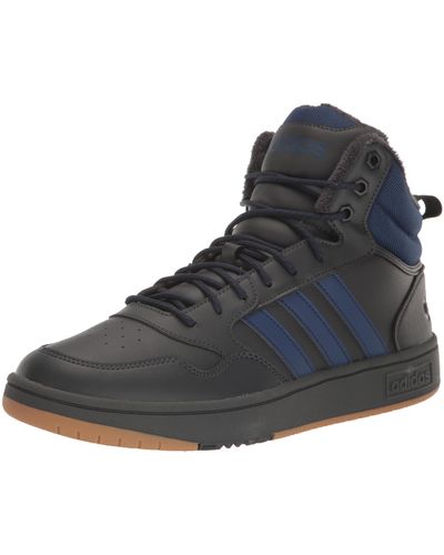 adidas Originals Hoops 3.0 Mid Winterized Sneaker - Black