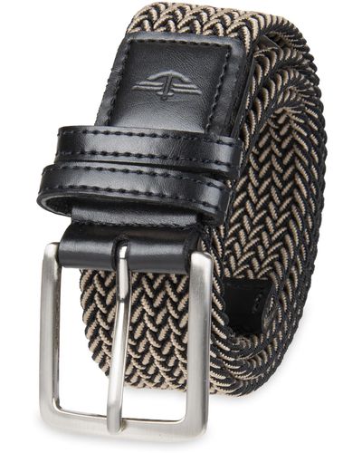 Dockers Casual Everyday Fabric Fully Adjustable Belt - Black