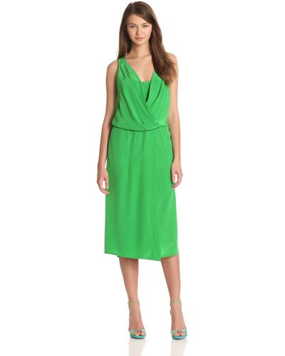Tracy Reese Halter Dress - Green
