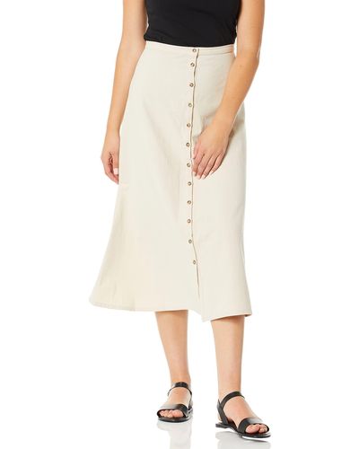 Rachel Pally Winter Linen Canvas Ainsley Skirt - Natural