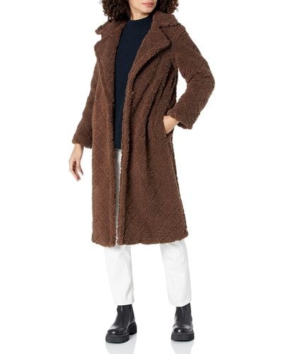 BB Dakota Steve Madden Apparel Fozzie Coat - Brown