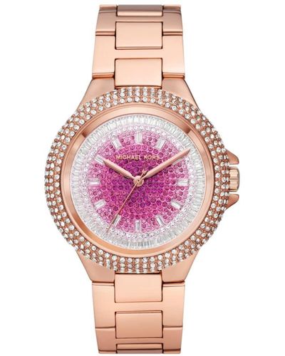 Michael Kors Camille Quartz Watch - Pink