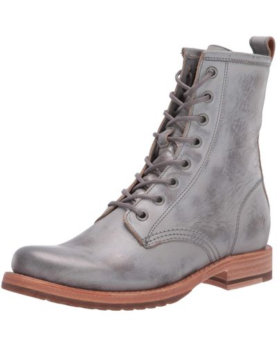 Frye Veronica Combat Boot - Gray