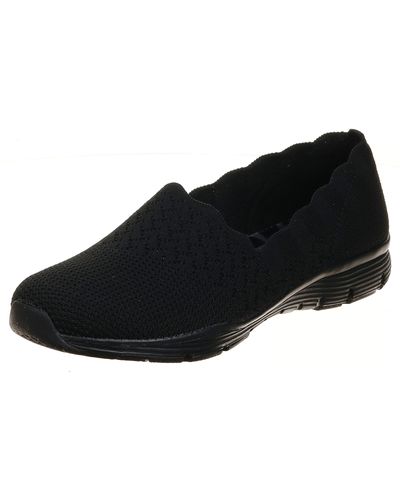 Skechers Seager-stat-scalloped Collar in Blue | Lyst UK