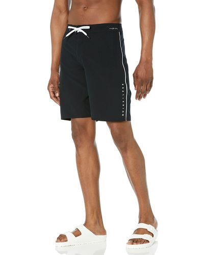 Quiksilver Highline Massive 20 Inch Outseam Stretch Boardshort Swim Trunk Board Shorts - Black