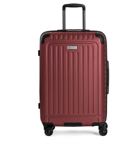 Ben Sherman 8-wheel Spinner Travel Upright Luggage - Red